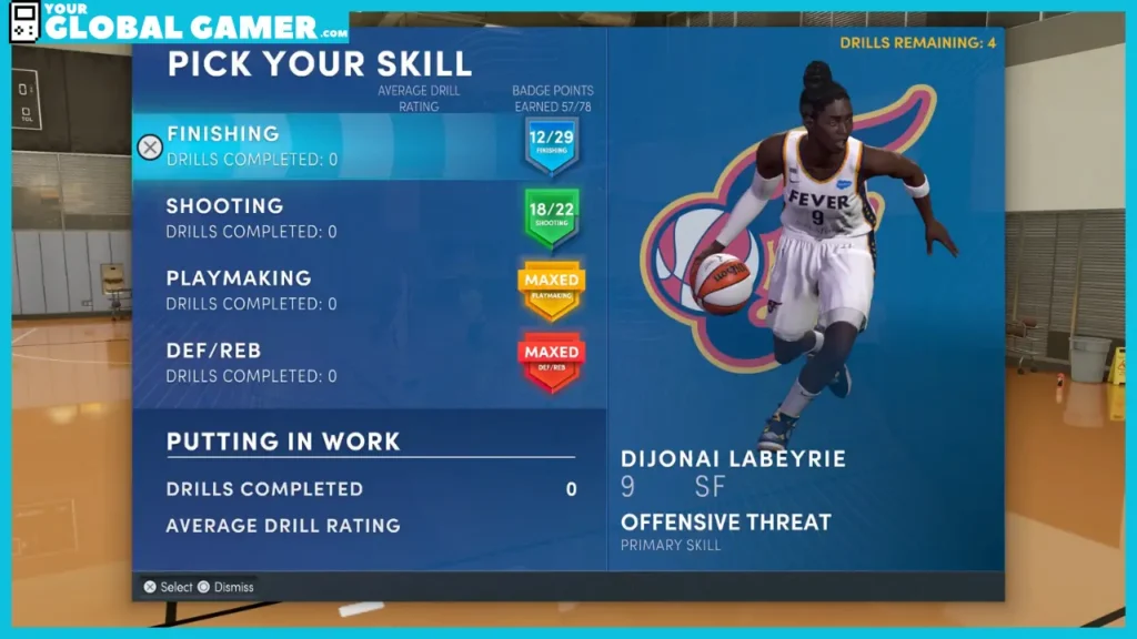 2k22: Skill Level