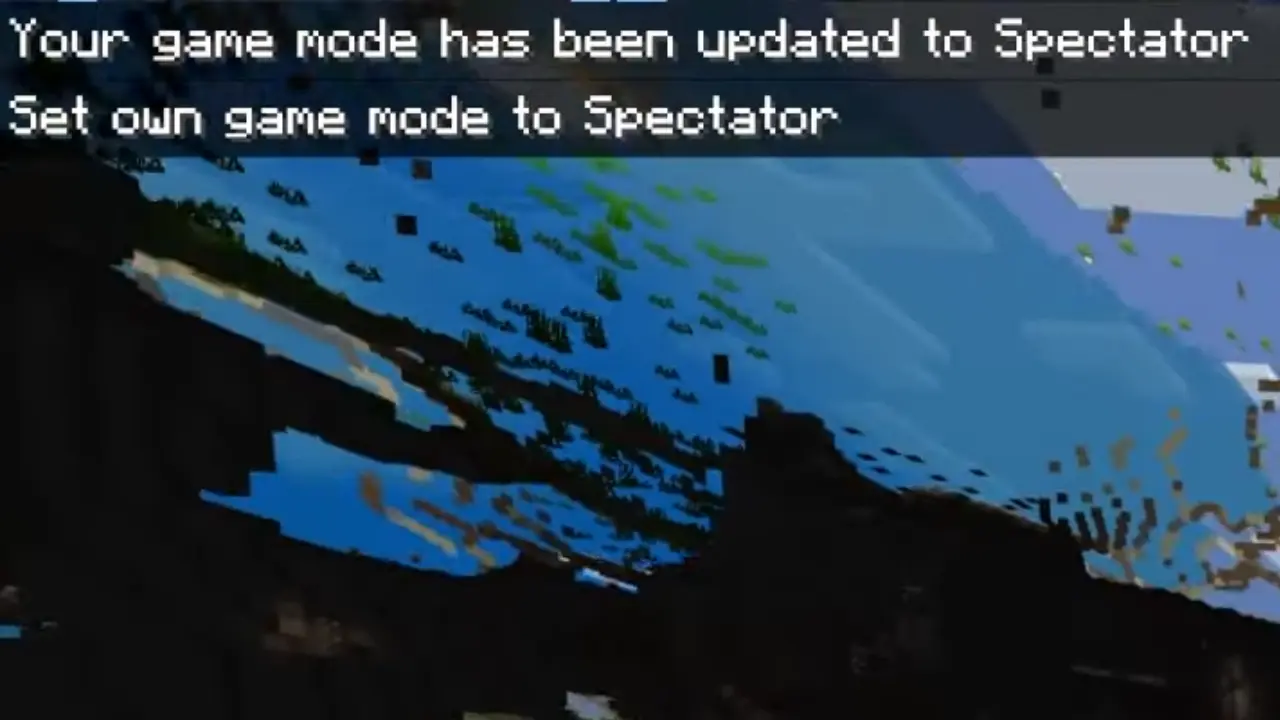 How to Go Into Spectator Mode in Minecraft Bedrock