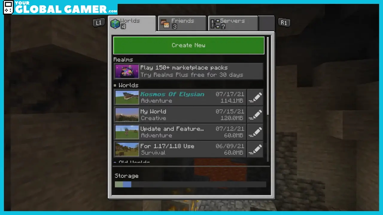 How to Turn On Experimental Gameplay in Minecraft PE