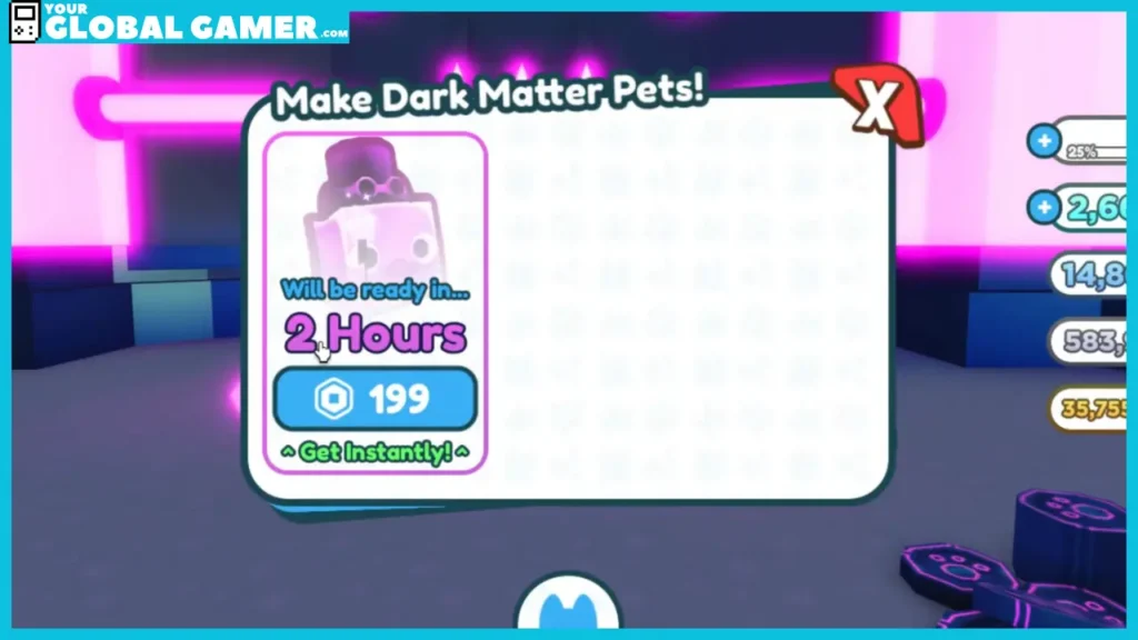 Make Dark Matter Pets